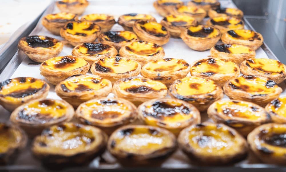 Tray of Pastel De Natas