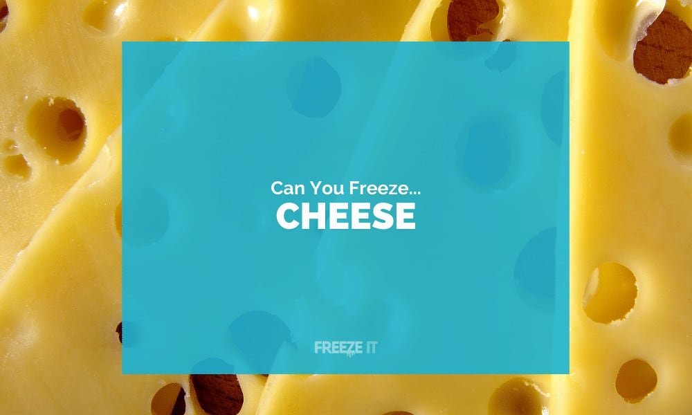 Can You Freeze Cheese