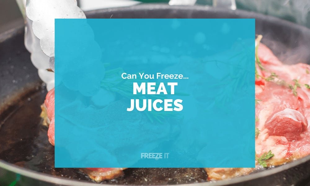 Can You Freeze Meat Juices