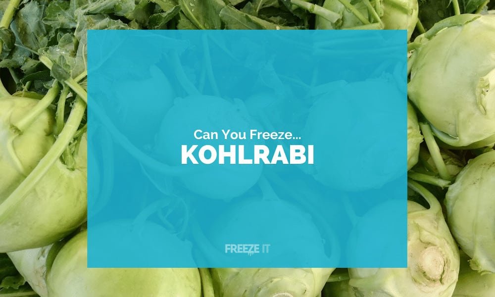 Can You Freeze Kohlrabi