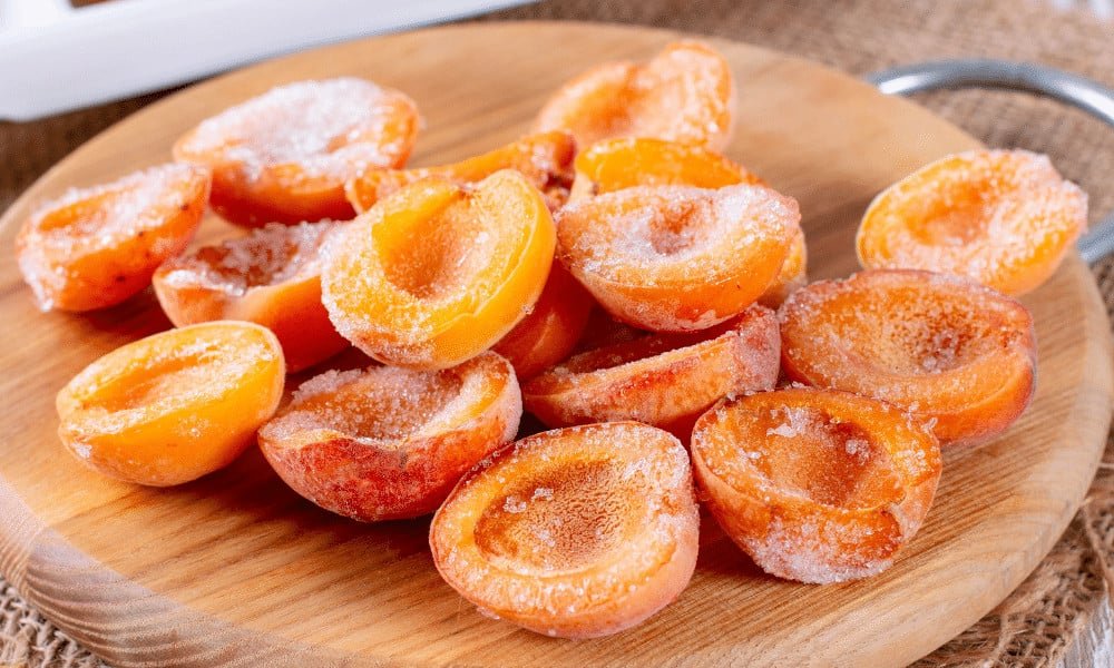 Frozen Apricot Halves