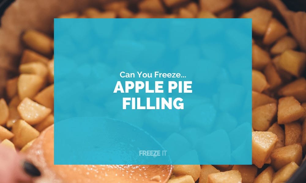 Can You Freeze Apple Pie Filling