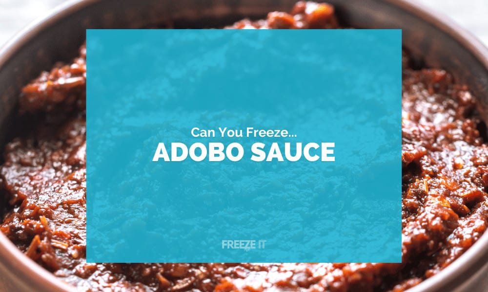 Can You Freeze Adobo Sauce