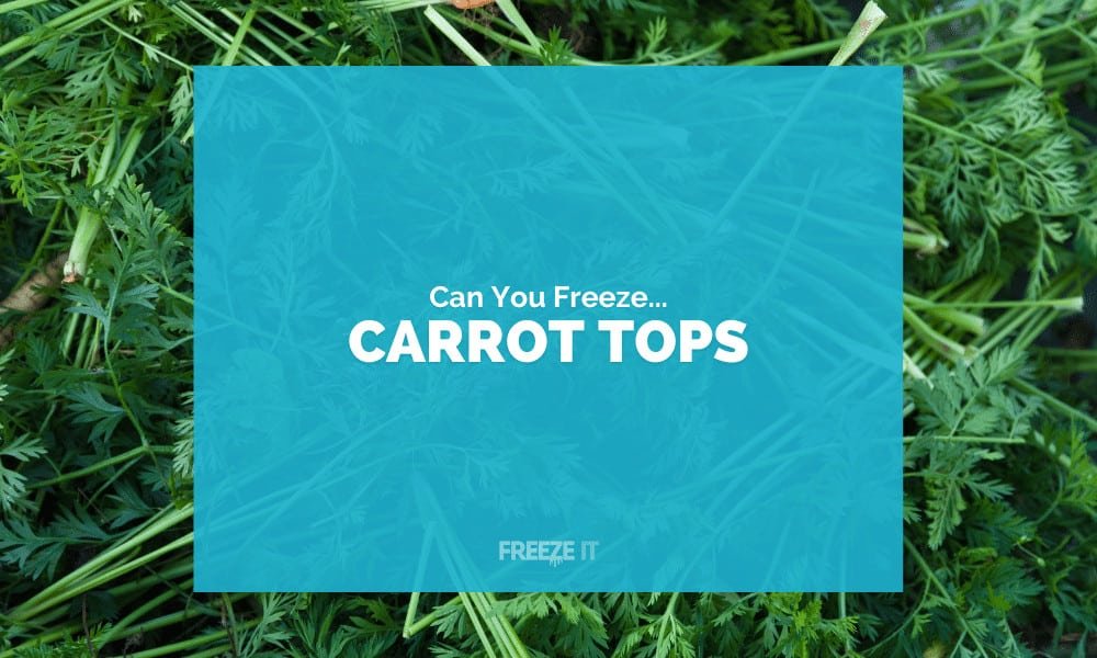 Can You Freeze Carrot Tops