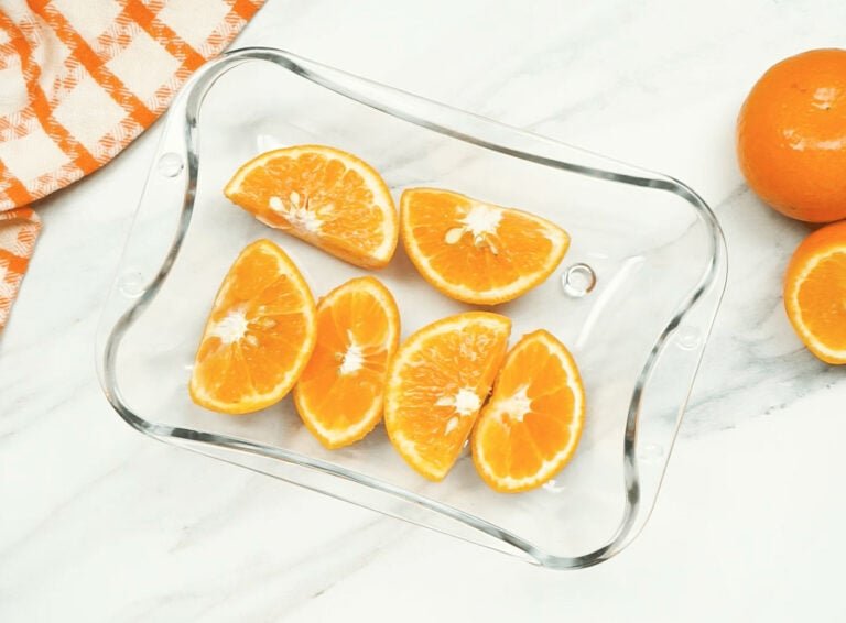 Flash Freeze Oranges