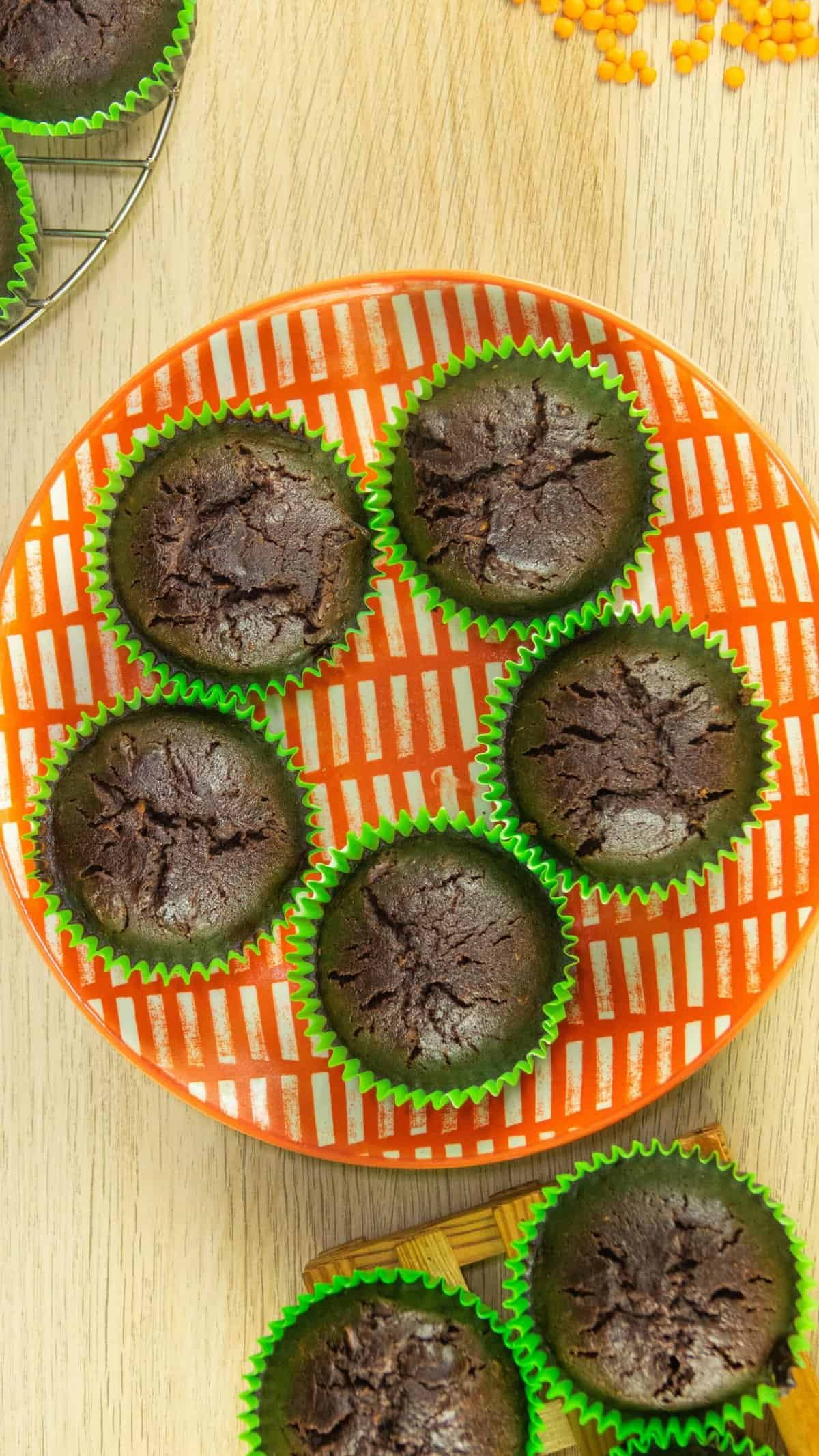 Chocolate and Courgette Muffins