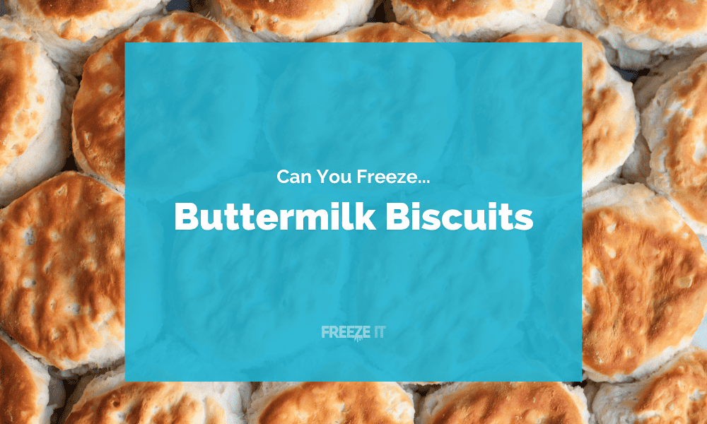 Can You Freeze Buttermilk Biscuits Freeze It